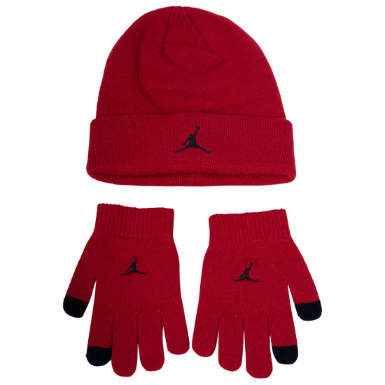 Jordan Παιδικό σετ σκουφάκι & γάντια Essentials Beanie S